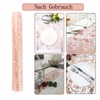 15 m Table Runner Rose Gold, Pink Paper Tablecloth Roll