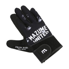 Mazume MZGL-S598-02 Game Fishing Supporter Gloves, Black, L