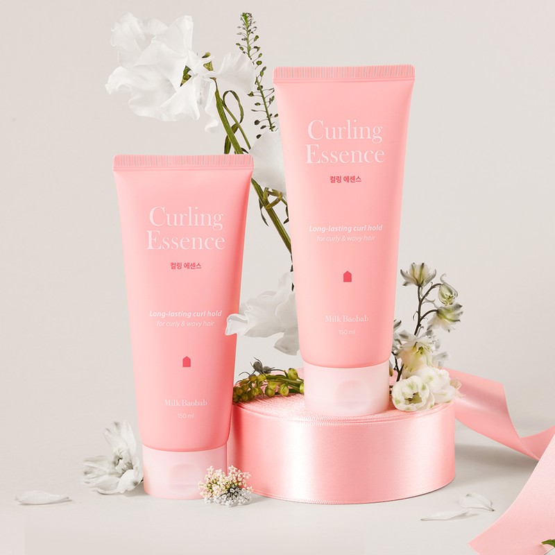Milk Baobab Curling Essence 150ml Creates tangled curls / 밀크바오밥