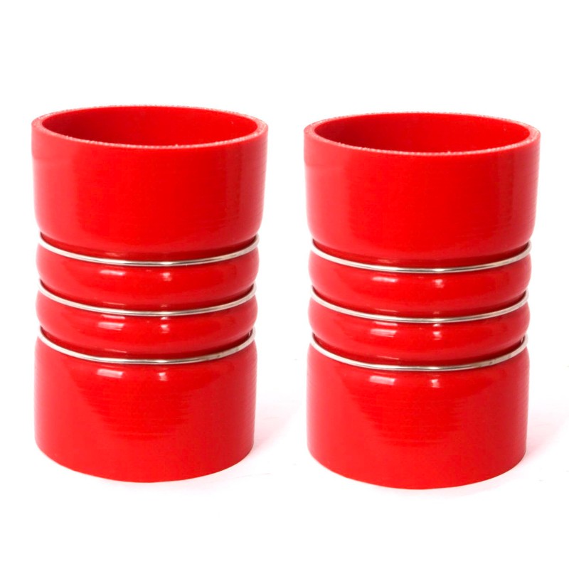 BHTOP Set of 2 Silicone Charge Air Cooler Hump Hose,