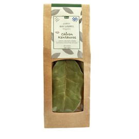 Greek Organic Bio Herb Bay Laurel Leaves from Mount Pelion Greece - GMO/Caffeine Free 10gr - 0.35oz