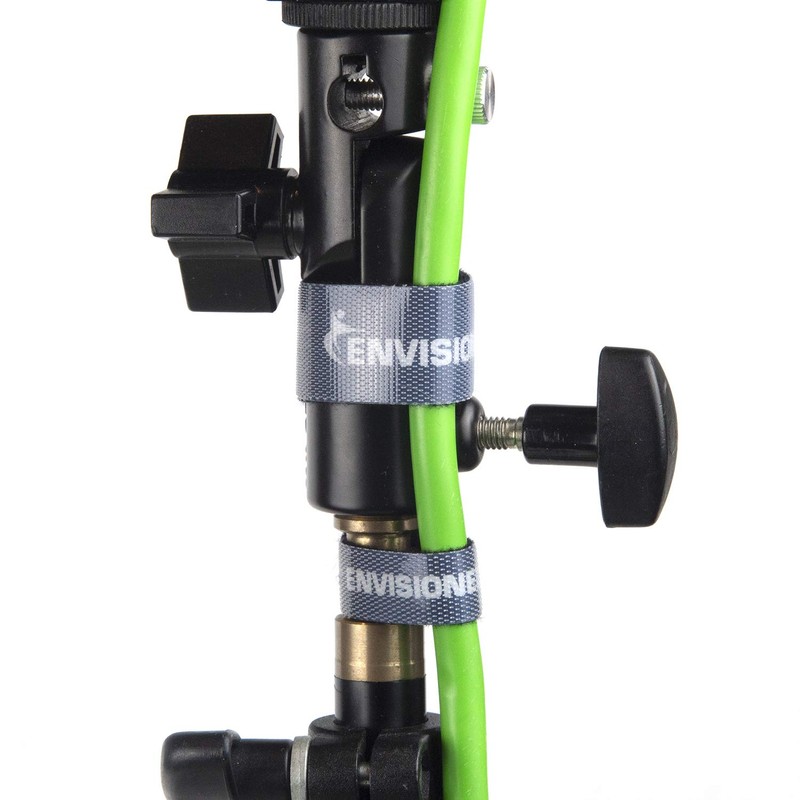 Reusable Cable Ties 1/2" x 6" Self-Gripping Strips Ready to