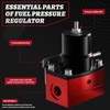 EFI Fuel Pressure Regulator Kit with Bypass Return 0-100psi Pressure