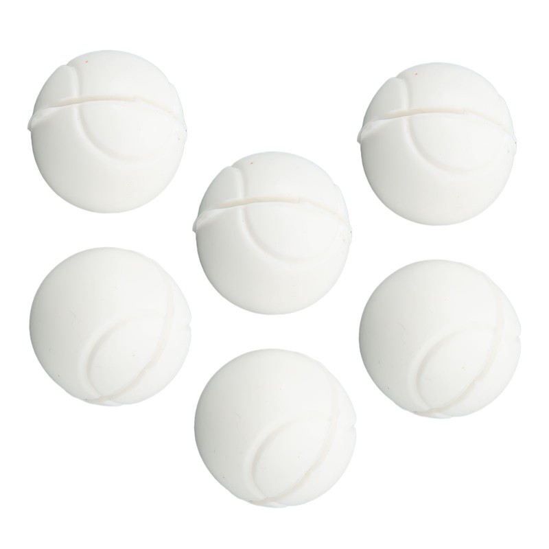 6 Pcs Tennis Racket Damper Silicone Shock Absorber Tennis Ball