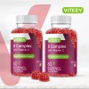 Viteey Gomitas Complejo B Vitaminas C Ácido Fólico 120
