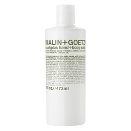 MALIN+GOETZ Malin + Goetz Eucalyptus Hand + Body Wash natural cleansing, purifying, hydrating hand & body wash. all skin types, dry, irritated, sensitive. No stripping/irritation. Cruelty-free & vegan 16 Fl oz