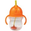 Munchkin Tip Sip Straw Cup 6M Orange Color 207ml
