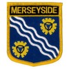 Klicnow Merseyside (Shield) Embroidered Patch 6cm X 7cm (2 1/2"
