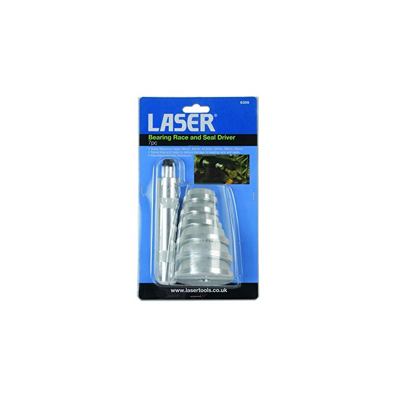 Laser 6359 Bearing Race and Seal Driver 7pc