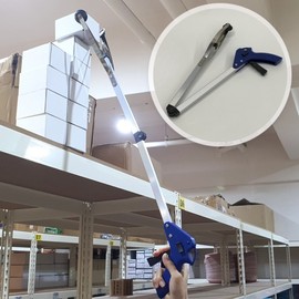 Foldable Grabber Tool for Shoe Storage and Waste Cleanup Long Grabber 2ea