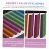 FOMIYES 5 Boxes Volume Lash Extensions False Eyelashes Lash Extension