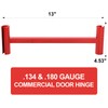 YIMSGO Red Door Hinge Adjustment Tool, Hinges Gap Adjusting Wrench,