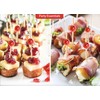 100/200 Pcs Cocktail Picks – 4.7" Bamboo Appetizer Skewers for