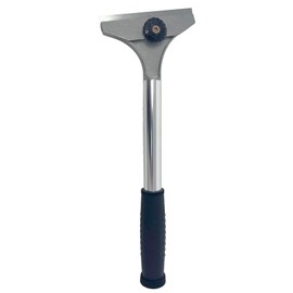 11.5" Grill and Griddle Scraper (4" Blade) with Offset Blade Assembly and Replaceable Blade