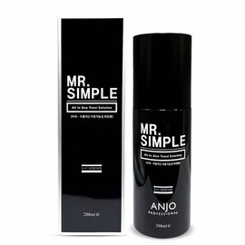 Ange Mr. Simple Men's All-in-One Skin Lotion Essence Cream Moisture Essence Basic Cosmetics Moisturizing Gel Cash on delivery or payment upon order / 앙쥬 미스터 심플 남성 올인원 스킨 로션 이스 처 크림 수분 에센스 기초 화장품 보습 젤 착불 또는 주문시 결제