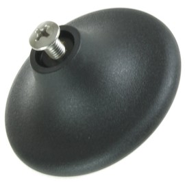 SPARES2GO Universal 4.5cm Small Handle Lid Knob For Slow Cooker Saucepan Casserole Dish (Black)