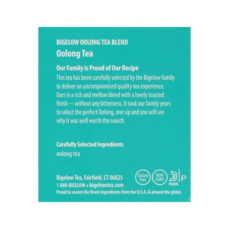 Bigelow Classic Oolong Tea - 20 tea bags