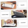Abaodam Manual Aluminum Burger Press Tool Durable Rectangle Patty Maker
