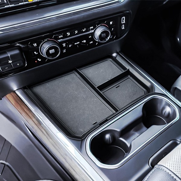 TACOBRO Front Center Console Organizer Tray Compatible with 2024-2025 Chevy