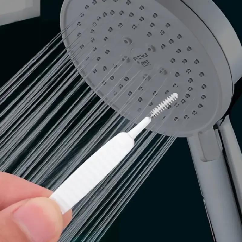 10pcs/set Shower Nozzle Cleaning Brush, Multifunctional Shower Head Crevice Cleaning