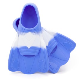 Kids Swim Fins, Swimming Training Fins Short Youth Flippers Lap Swimming Pool Snorkeling for Girls Boys Beginner