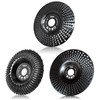 OBA 3Pcs Angle Grinder Wood Carving disc 4 Inch, Wood