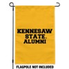 Kennesaw State Owls Alumn Garden Yard Flag