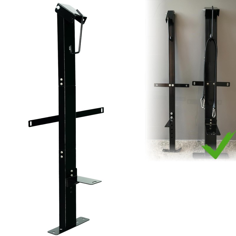 Heavy-Duty Backpack Leaf Blower Rack for Trailers, Leaf Blower Rack