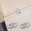 2 PCS 90 Degree Page Turning Axis Cabinet Door Hidden