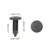 X AUTOHAUX 20pcs 5mm Hole Dia Plastic Bolt Rivets Fastener