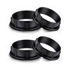 Aluminum Socket Shade Rings - Medium Base E26, Retaining Rings