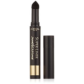 3 x L'Oreal Paris Super Liner Smokissime Eye Liner Pen - 100 Black Smoke