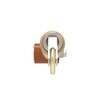 Everhard Double-end Silicone Seam/Brass Detail Roller Made in USA MR13140