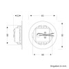 ledscom.de LED stair light, FEX stair light for indoor and