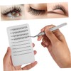 Minkissy Eyelash Extension Kit Acrylic Eyelash Tray with Holder 7-15mm