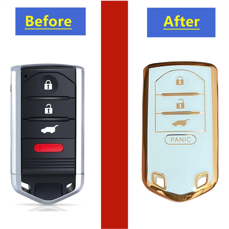 TAPAYICA for Acura Key Fob Shell Keyless Remote Key with