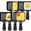 Kosmosta Non-Stick Coated Mini Grill Cheese Pan Melting Accessories for