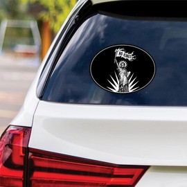 No Kings in America Vinyl Sticker, Resist Hate Decal, Anti-Trump, Resist Racism Sticker, Resist Fascism Car Bumper Sticker, VP14621-6" x 4.5"