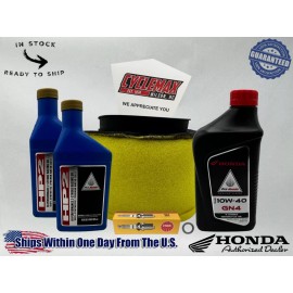 Honda Cyclemax FS HP2 Premix Racing Oil  & Tune-Up Kit fits 1985-1987 Honda ATC250R