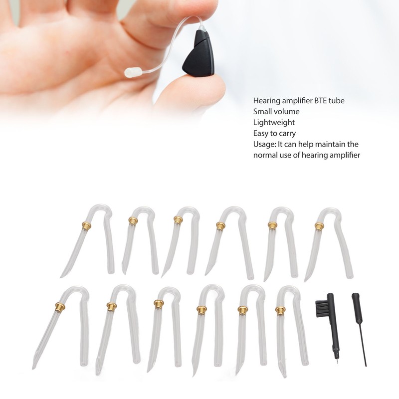 Hearing Amplifier BTE Tube Cleaning Brush Professional Preformed Hearing Amplifier