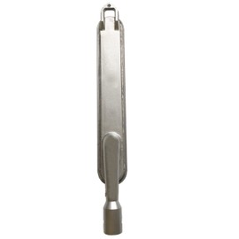 GRILLJOB Cast Stainless Steel 304 Oval Burner Fits for Barbeques Galore Grand Hall Kenmore Grand Turbo G5TSR, B3807 B3810 B3812 Y0662, Y0663, Y0665, CITSG, 282269, P1961A NG and LP Models