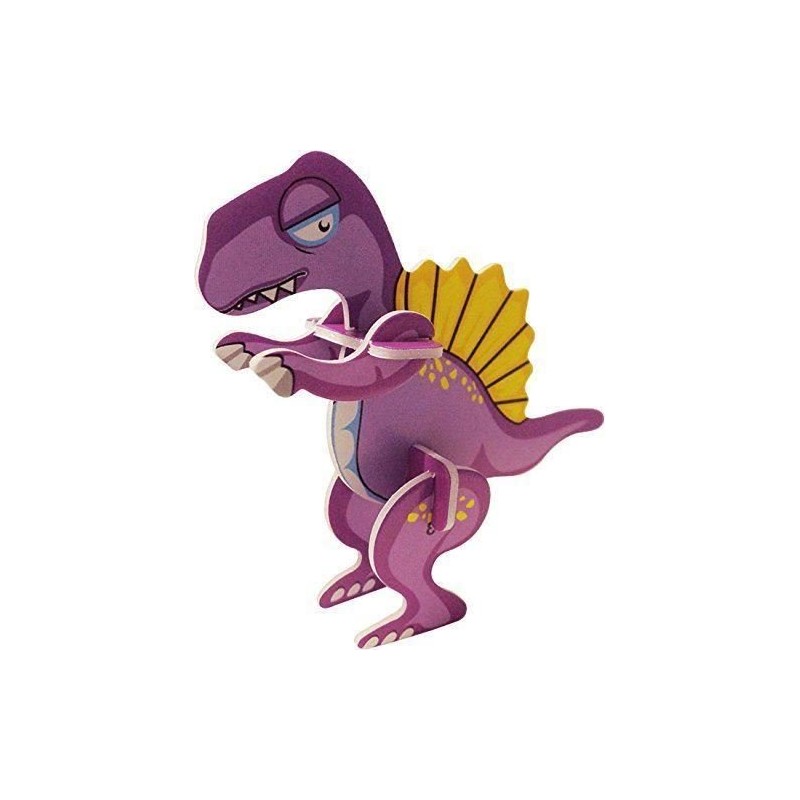 HENBRANDT 12 x Mini 3D Dinosaur Puzzle