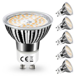 wowatt wowatt 10W GU10 LED Warmweiss 2800K Ersetzt 120W Halogenlampe Leuchtmittel GU10 1000LM Hell Birne Flimmerfrei LED Lampe GU10 Strahler 230V Abstrahwinkel 120 Glhbirne Spot GU10 Nicht Dimmbar 6 Stck