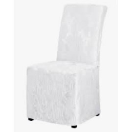 Easy-Going Jacquard Dining Chair Cover Full Length Parson Chair Cover 1 pc