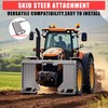 Universal 3/8 in Skid Steer Quick Attach Plate Compatible with