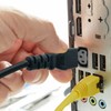 Power Cable for PC, Printer, Monitor, IEC C13 Plug, Schuko