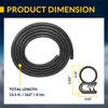 13.5ft Cab Door Weatherstrip Seal R60-6001-650 for Peterbilt 359, 379,