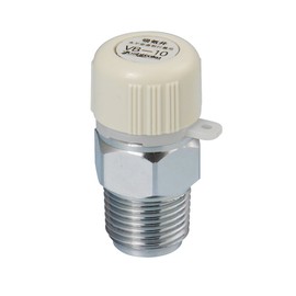 Yoshitake Intake Valve, Automatic Intake Valve, For Tap and Hot Water, Applicable Pressure Less Than 0.05 - 1.0 MPa, Screw Connection, Connection Diameter: 15A, Main Unit CAC, Maximum Temperature 294°F (95°C), Model VB-10 15A