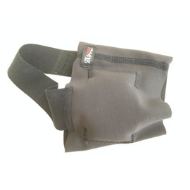 With Pain, Outside kei骨 For Support Leg Black Small (Upper Circumference 20 cm ~ 22 cm)