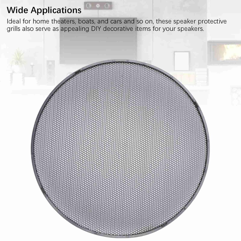 Generic Speaker Grill Covers, 2pcs Car Speaker Subwoofer Guard Protector